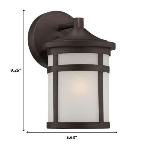Bronze Lantern Outdoor Wall Light – Traditional Elegance & Inviting Ambience | Hanging Door Sconce | Trufairs