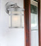 Brushed Silver Lantern Outdoor Wall Light – Stylish Security & Timeless Appeal | Hanging Fixture | Trufairs