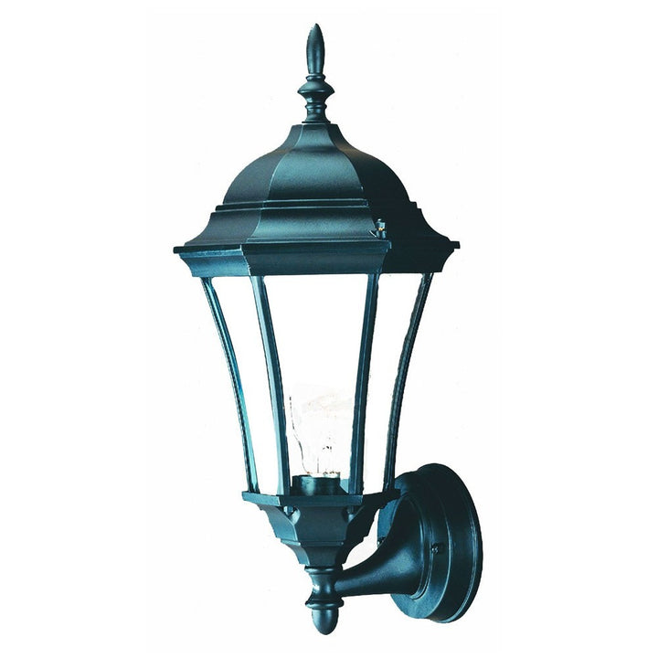 Matte Black Carousel Lantern Outdoor Wall Light – Stylish Modern Illumination | Entry Sconce | Trufairs