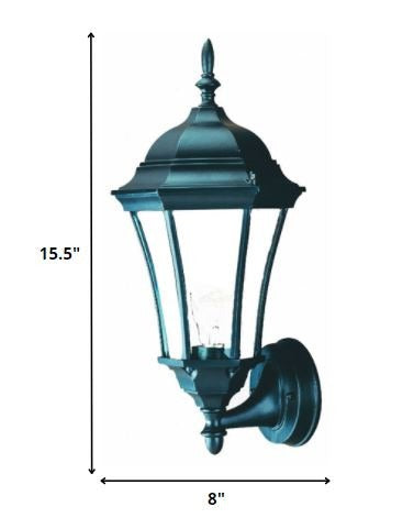 Matte Black Carousel Lantern Outdoor Wall Light – Stylish Modern Illumination | Entry Sconce | Trufairs