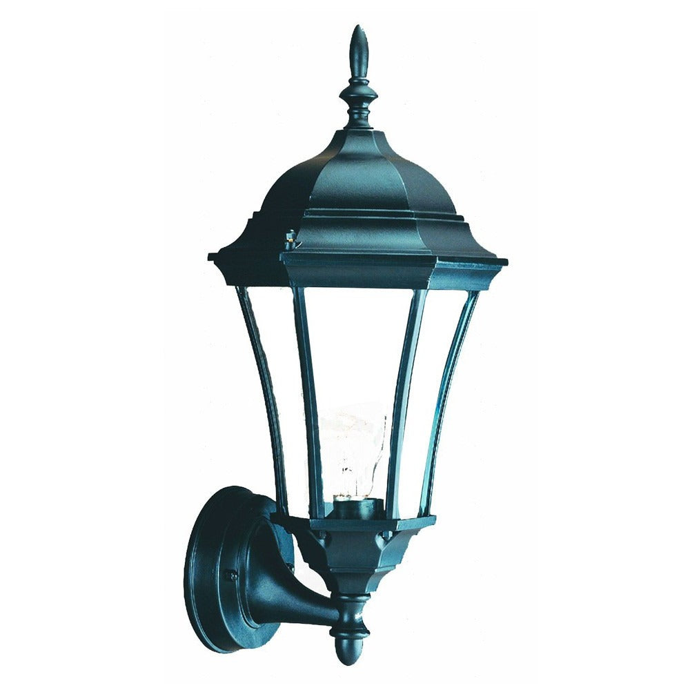 Matte Black Carousel Lantern Outdoor Wall Light – Stylish Modern Illumination | Entry Sconce | Trufairs