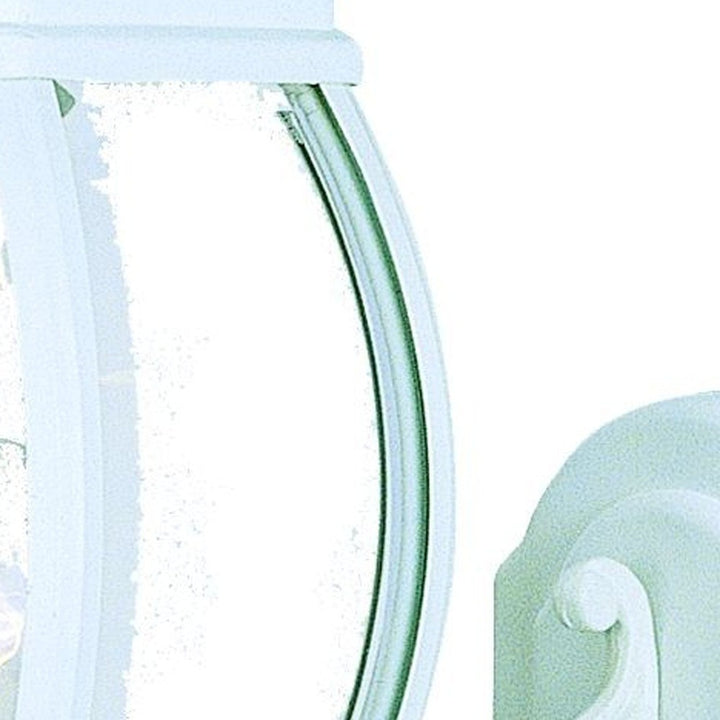 Vintage White Glass Globe Outdoor Wall Light – Durable Cast Aluminum & Bright Ambient Glow | Garden Sconce | Trufairs