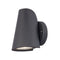 LED Conical Outdoor Wall Sconce – Matte Black, Premium LED & Modern Flair | Exterior Accent Light | Trufairs
