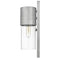Contemporary Brushed Silver & Glass Wall Light – Modern Elegance & Premium Design | Interior Sconce | Trufairs