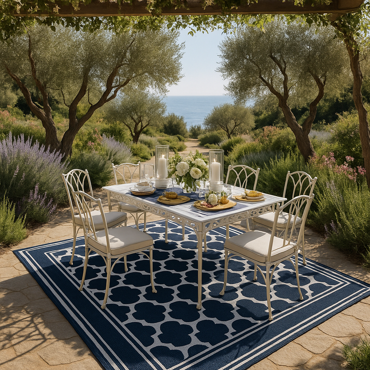 Exclusive Outsunny Reversible Outdoor Rug Carpet - Premium 9' x 18' Waterproof Camping Collection
