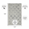10' X 14' Ivory And Gray Wool Geometric Hand Tufted Area Rug