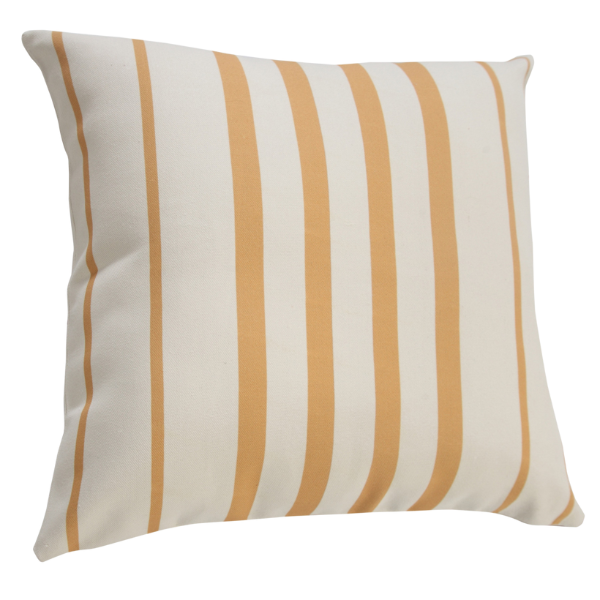 Modern  20" x 20" Yellow Zippered Geometric Indoor Outdoor Throw Pillow
