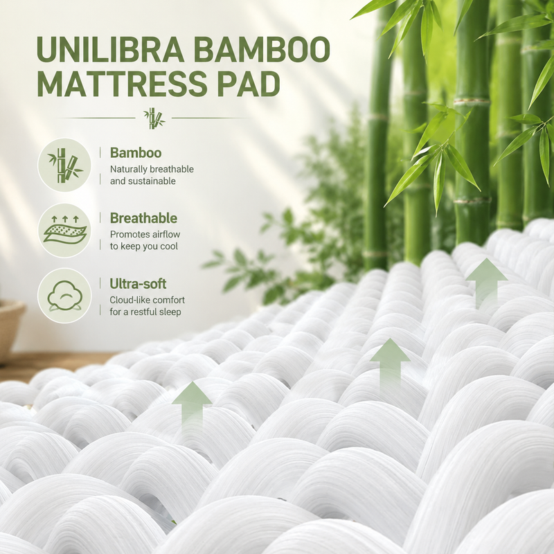 Waterproof Mattress & Pillow Protector – Breathable Quilted Deep Pocket Cover - 3