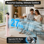 Tower Fan With Remote – 90° Oscillation, 36″ & 42″ - 3