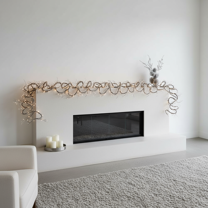 18FT PAPER Garland WITH LED LIGHTS