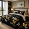 ComfyNest 9-Piece All-Season Microfiber Bedding & Curtain Set