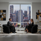 Havn Accent Chair Black – Luxurious Velvet Upholstery with Gold Legs | Contemporary Living Room Furniture | Trufairs