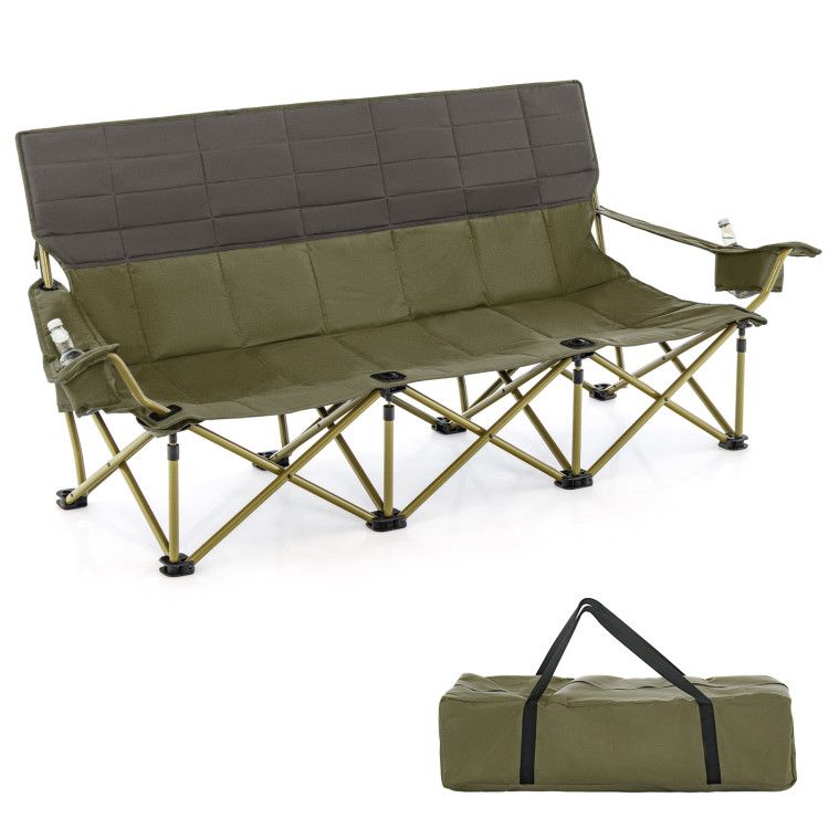 3 Person Folding Camping Chair