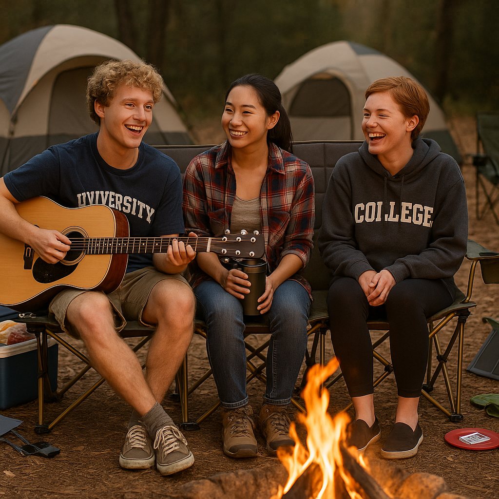 3 Person Folding Camping Chair