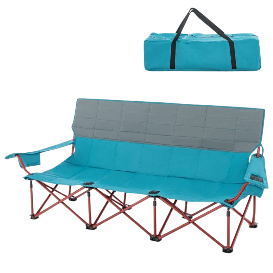 3 Person Folding Camping Chair
