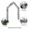 Christmas Garland with Flocked Snow Green 66 ft PVC