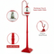 68 Inch Festive Musical Christmas Street Lamp Post with Snow Globe Lantern