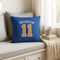 Premium and stylish 18" x 18" New York Knicks NBA Jalen Brunson Throw Pillow