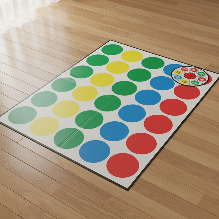 Parent Child Interactive Game Body Balance Blanket Classic Twister Party Children's Body Twisting Music Educational Sports Toys
