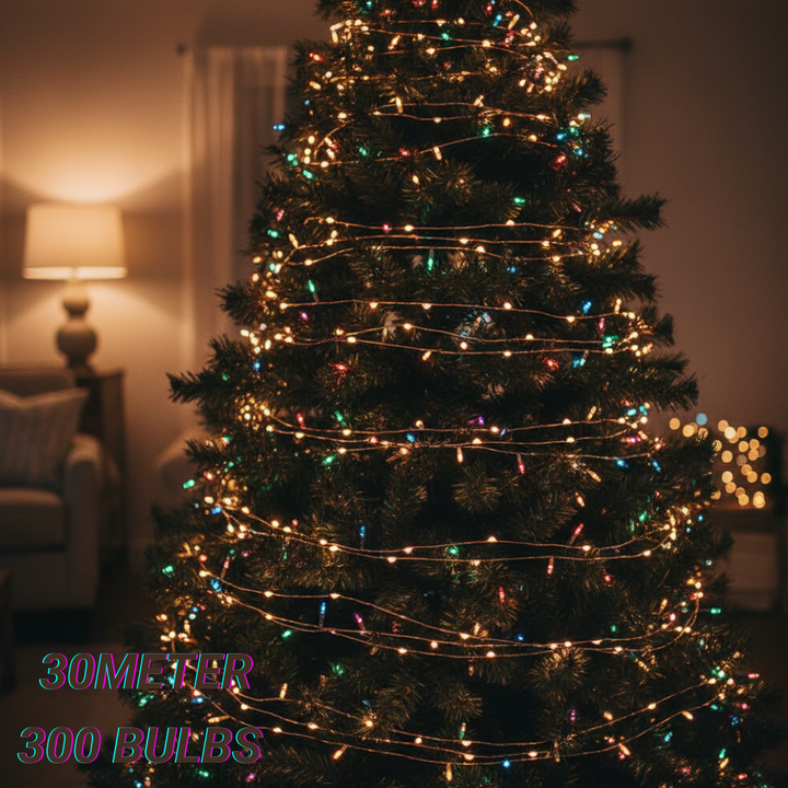 Usb Bluetooth Light String Mobile Phone App Smart Copper Wire Light String Christmas Decoration Light String