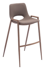 Desi Barstool Brown & Walnut