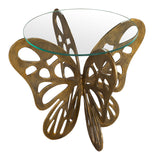 Motyl Accent Table Gold