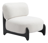 Bombo Accent Chair White