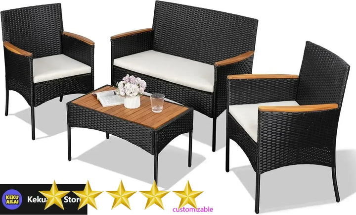4-Piece Patio Furniture Set