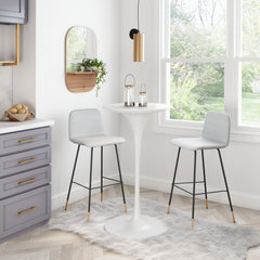 Gironde Barstool Light Gray