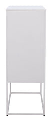 Lazaro Cabinet White