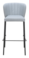 Linz Barstool (Set of 2) Gray