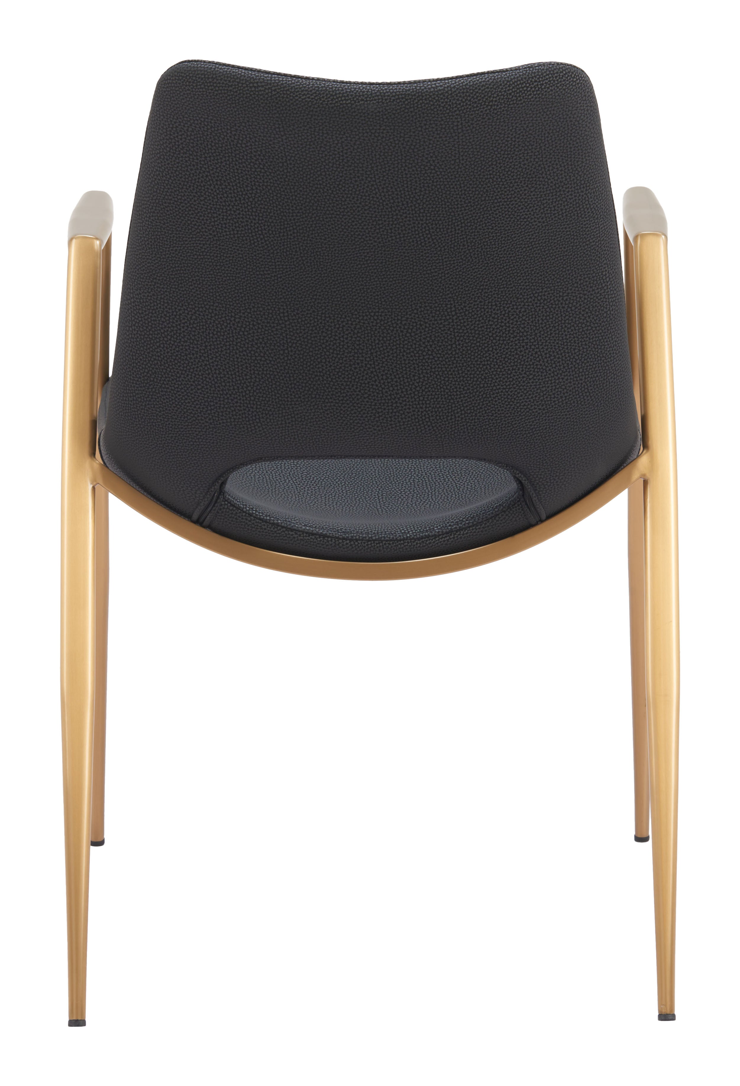 Desi Dining Chair Black & Gold