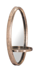 Ogee Mirror Antique Bronze