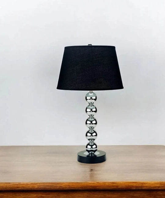 Silver Bauble Table Lamp