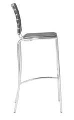 Criss Cross Barstool (Set of 2) Black