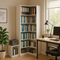 Premium 5-Tier Corner Bookshelf - Essential Storage Solution for Modern Living