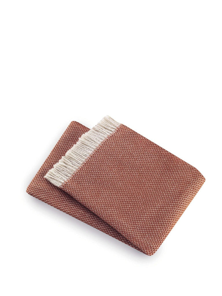 CottaWeave Woven Cotton Plush Throw Blanket – Rich Textured Comfort | Fringe Accent | Trufairs