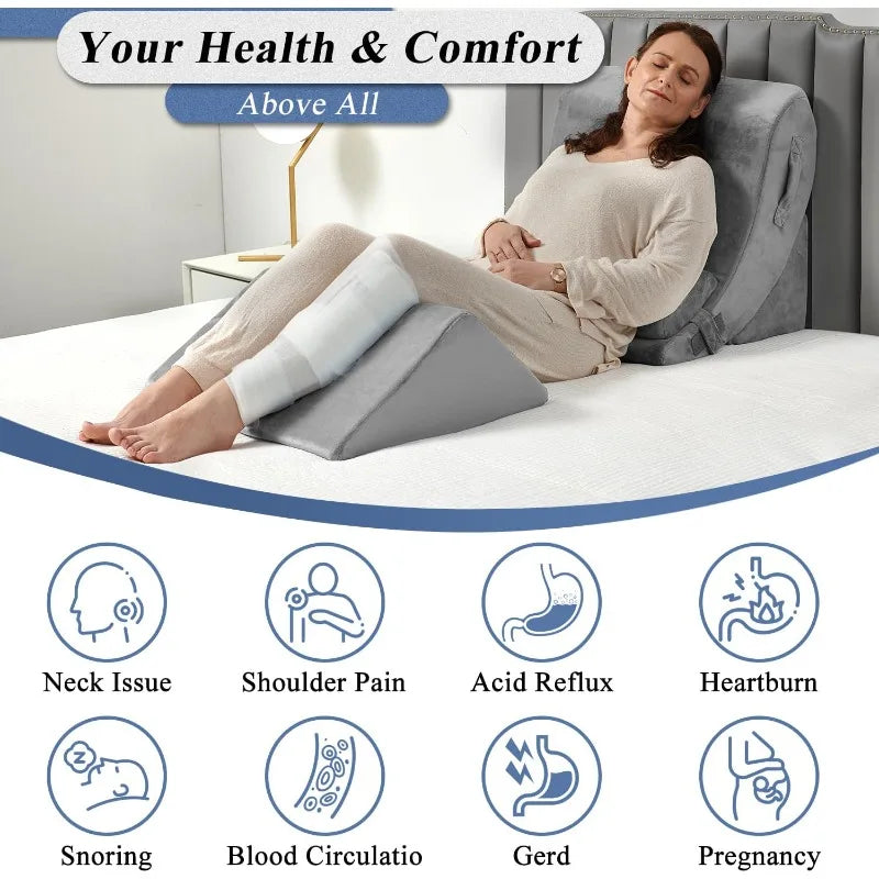 4PCS Orthopedic Bed Wedge Pillow