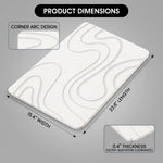 STONE BATH MAT – QUICK-DRY DIATOMACEOUS EARTH SHOWER MAT - 4