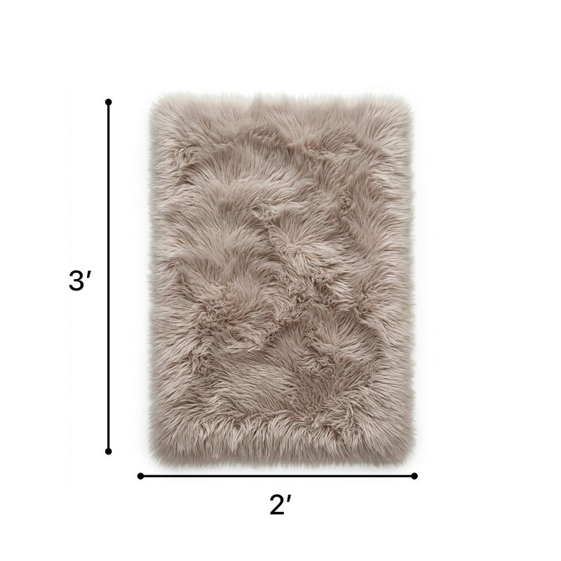 Faux Sheepskin Rug – Ultra Soft Fluffy Area Rug | Trufairs - 4