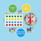 Parent Child Interactive Game Body Balance Blanket Classic Twister Party Children's Body Twisting Music Educational Sports Toys
