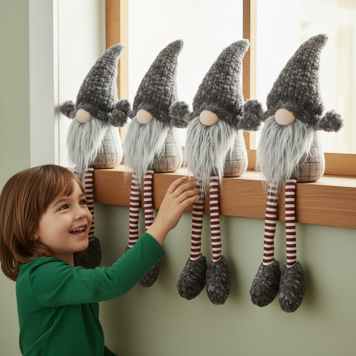 Christmas Gnomes Decorations, Christmas Table Home Ornaments for Holiday Party Gifts