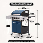 Grate for Outdoor Backyard BBQ Cooking - 4(1)