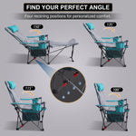 Premium Reclining Outdoor Camping Chair – Adjustable Comfort Seat - 4