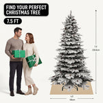 PRE LIT CHRISTMAS TREE – COLOR CHANGING LED LIGHTS WITH REMOTE CONTROL - 4