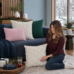 Christmas Pillow Covers 18x18 – Decorative Set of 2 - 4
