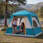2-4 Person Dome And Cabin Camping Tents - 4