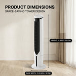 3-in-1 Evaporative Air Cooler Tower Fan with Remote Control - 4