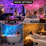 SUNSET LAMP & NORTHERN LIGHTS PROJECTORS WITH REMOTE - 4