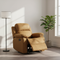 36" Brown Microfiber Recliner